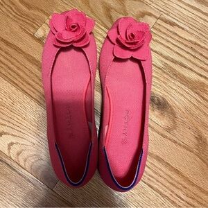 Rothy's Pink Lovebird shoes